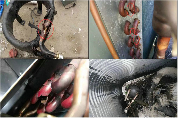 空氣能熱泵為什么會凍壞